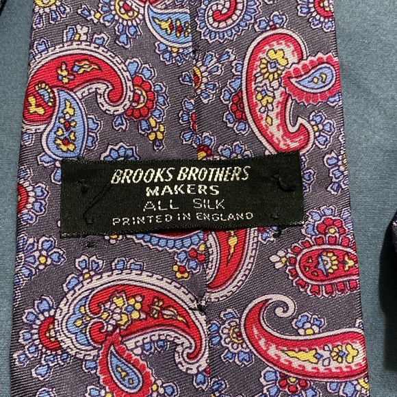 Brooks Brothers Makers All Silk vintage tie - Picture 3 of 4